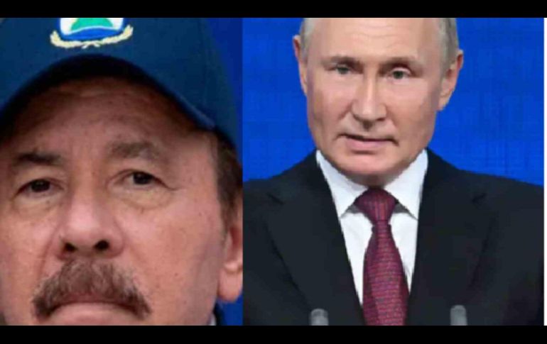 Daniel Ortega y Vladímir Putin. ESPECIAL