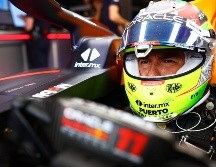 Sergio Pérez alcanzó la posición número ocho en la carrera./