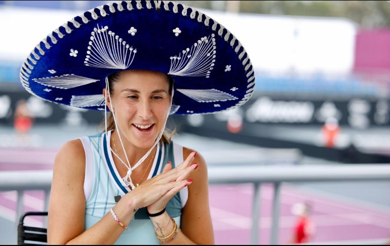 La tenista suiza Belinda Bencic abandonó el GDL Open AKRON/Especial GDL Open AKRON