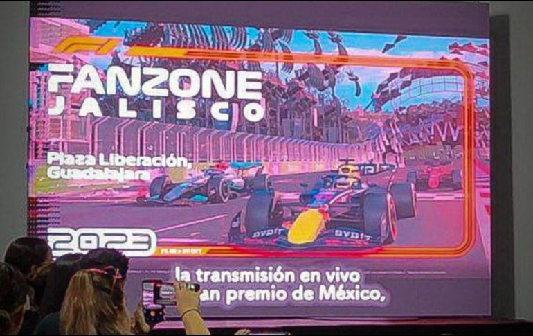 Durante la presentación de cartelera el alcalde tapatío, Pablo Lemus, dio a conocer que Guadalajara albergará la “F1 FanZone”. TWITTER / @PabloLemusN