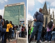 En el caso del edificio de rectoría de la UdeG, José Luis Velázquez, jefe de la Unidad de Protección Civil Universitaria, declaró que fueron 853 personas evacuadas en un tiempo de 06:33 minutos, similar al del año pasado. EL INFORMADOR / H. Figueroa