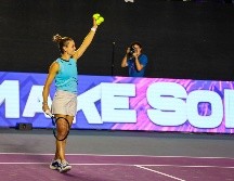 Finalmente, entre las favoritas, llegó Maria Sakkari, no sólo por el talento sino también por la conexión única que ha logrado con el público tapatío. EL INFORMADOR / A. Navarro