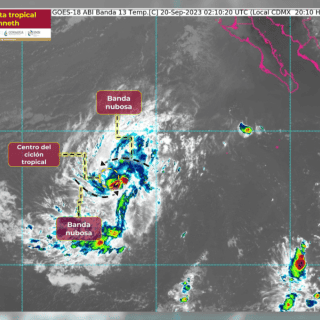 Tormenta Tropical Kenneth: Sigue EN VIVO su trayectoria y lugares afectados