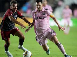 Al final del encuentro, Gerardo Martino descartó que tanto Messi como Alba tengan lesiones musculares tras hablar con ellos. AP/W. Lee