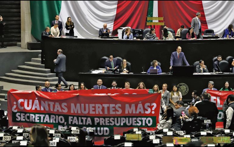 Diputados de oposición aprovecharon la presencia del secretario de Hacienda para reclamar los pendientes del Gobierno de López Obrador. EL UNIVERSAL