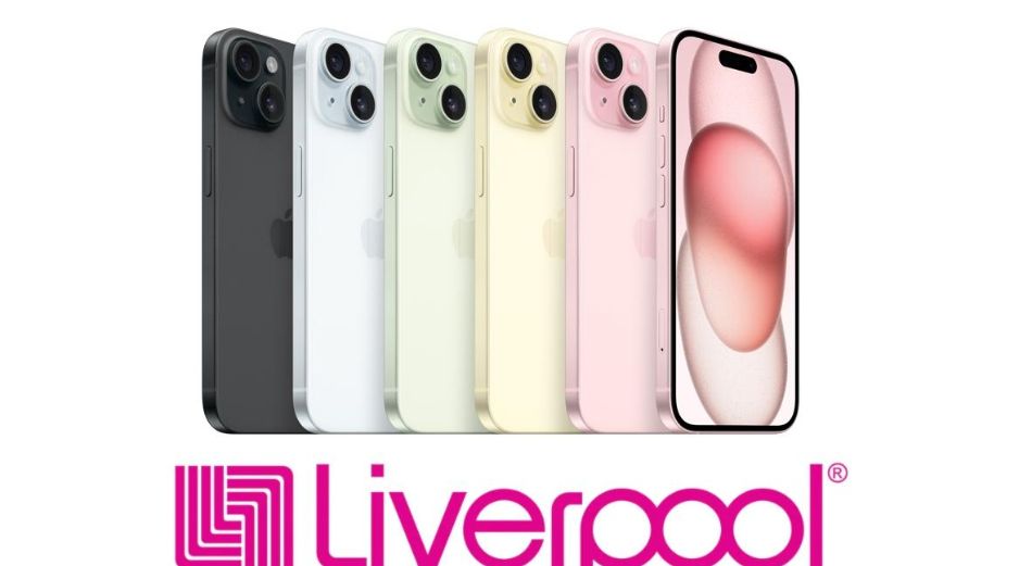 Liverpool señala al cliente que si realiza la compra del iPhone 15, el envío del producto se realizará cuando el artículo esté disponible. ESPECIAL / APPLE / LIVERPOOL