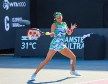 Caroline Garcia, la tenista francesa y tercer mejor sembrada del GDL Open AKRON, se convirtió en la segunda semifinalista del torneo. EL INFORMADOR / A. Navarro