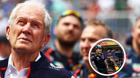 Helmut pidió disculpas ante las declaraciones contra el piloto tapatío, incluso la FIA le llamó la atención a través de un comunicado. AFP / SUN