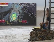 La distancia al lugar más cercano de la depresión tropical 