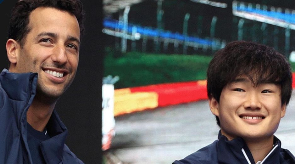 El piloto australiano Daniel Ricciardo y el japonés Yuki Tsunoda han renovado sus contratos con el equipo. INSTAGRAM / f1