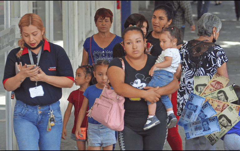 Mujeres con Bienestar será el nuevo apoyo económico que sustituirá el Salario Rosa. EL INFORMADOR/ ARCHIVO.
