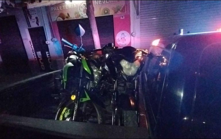 Policías de Guadalajara detuvieron a tres presuntos motoladrones en hechos distintos ocurridos. ESPECIAL