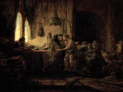 «Yo quiero darle al que llegó al último lo mismo que a ti. ¿Qué no puedo hacer con lo mío lo que yo quiero? ¿O vas a tenerme rencor porque yo soy bueno?». WIKIPEDIA/«La parábola de los trabajadores de la viña», de Rembrandt