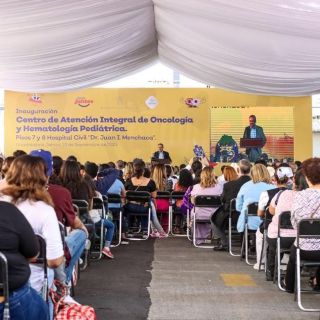 Inauguran pisos 7 y 8 para tratar cáncer infantil en el Hospital Civil
