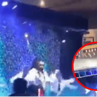 Colapsa escenario y golpea a bailarines en Colombia (VIDEO)
