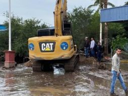 Actualmente, el arroyo ya no se encuentra crecido, pero continúa con gran afluencia de agua. ESPECIAL