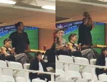 Lo que llamó la atención fue la reacción del dueño del Rebaño, Amaury Vergara. ESPECIAL