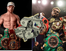 Ambos boxeadores se disputarán el título de peso súper mediano este fin de semana. ESPECIAL