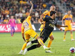 Tigres y LAFC tuvieron que recurrir a los penaltis después de que el 0-0 prevaleció en el tiempo reglamentario. EFE/A. Dinner