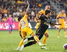 Tigres y LAFC tuvieron que recurrir a los penaltis después de que el 0-0 prevaleció en el tiempo reglamentario. EFE/A. Dinner