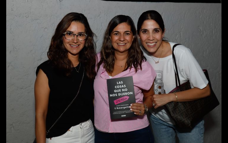 Mariana Montero, Sofía Rivera y Montse Toscano. GENTE BIEN JALISCO/ Claudio Jimeno