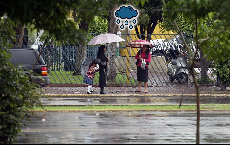 Jalisco espera para este 29 de septiembre, lluvias muy fuertes con puntuales intensas (75 a 150 mm). EL INFORMADOR / ARCHIVO