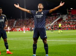 Jude Bellingham consumó la goleada a los 71 minutos con su sexto tanto del torneo, tras beneficiarse de un mal rechace en el área. AP / J. Monfort