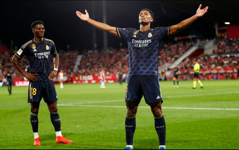 Jude Bellingham consumó la goleada a los 71 minutos con su sexto tanto del torneo, tras beneficiarse de un mal rechace en el área. AP / J. Monfort