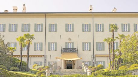 La fachada del Hotel Passalacqua sintetiza la belleza y se integra a la perfección a su entorno. CORTESÍA