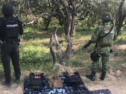 Luego de varios reportes referentes de de una balacera ocurrida en el municipio de Teocaltiche, la Secretaría de Seguridad del Estado informó que criminales armados dispararon contra sus elementos en dicho municipio. ESPECIAL.