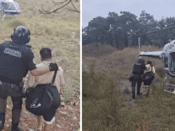 Debido a un accidente un hombre tuvo que recudir a ayuda por parte de las autoridades. ESPECIAL