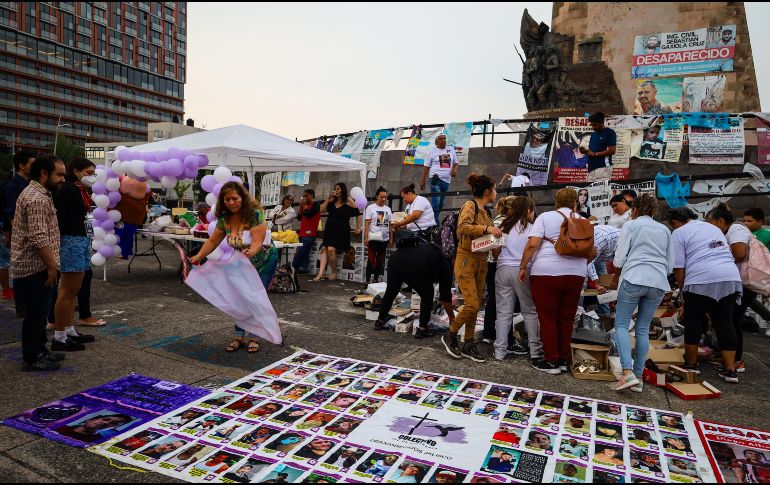 El colectivo de búsqueda Luz de Esperanza cumple dos años de ser fundado en medio del dolor y la angustia de sus integrantes por no encontrar a sus familiares desaparecidos. EL INFORMADOR/ A. Navarro.