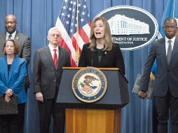 El Departamento de Justicia de Estados Unidos señala a ocho empresas por tráfico de fentanilo. AP