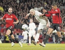 Mauro Icardi se encargó de propinarle su sexta derrota en 10 partidos al ManU. AP