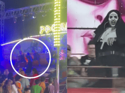 No se dispone de información sobre el estado de salud de la persona que interpretaba a la monja. ESPECIAL / TikTok vía araamcoss