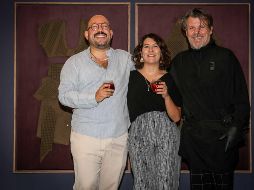 Paulo Orendain, María José Petersen y Poncho Cadena. GENTE BIEN JALISCO/ Jorge Soltero