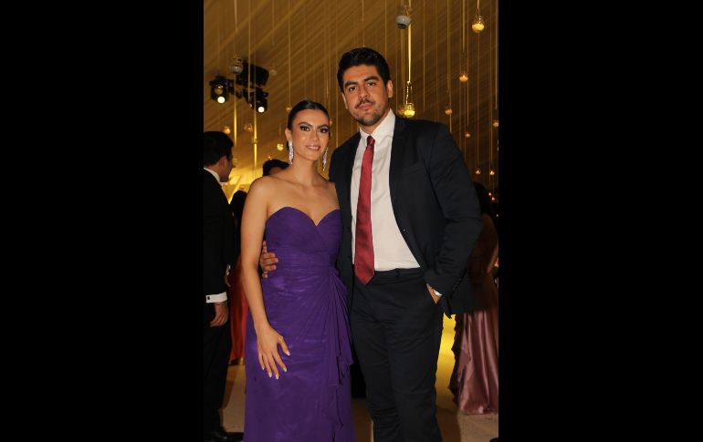 Alejandra Galván y Víctor Cortés. GENTE BIEN JALISCO/ Esmeralda Escamilla