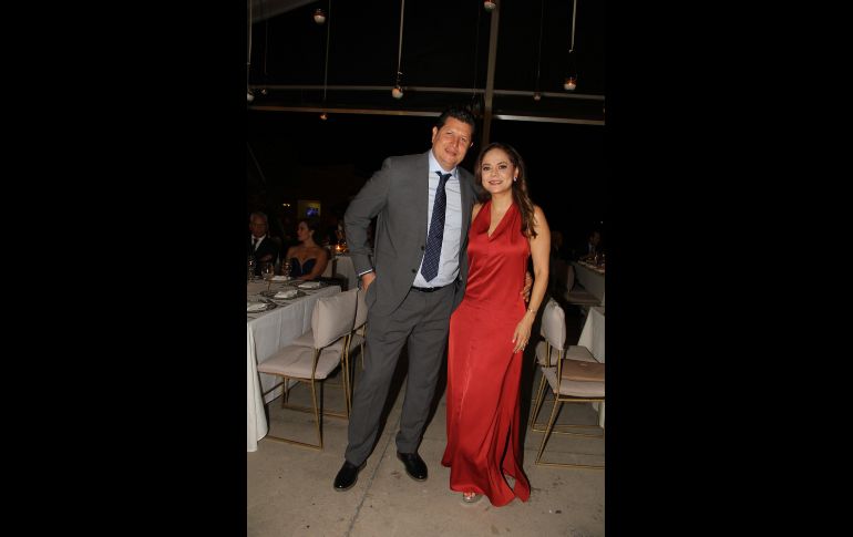 Ricardo Coronado y Maru Romo. GENTE BIEN JALISCO/ Esmeralda Escamilla