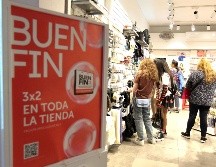 Para esta edición del Buen Fin, se espera que continúe el incremento en la derrama económica y los comercios que se sumen tras la pandemia de COVID-19. EL INFORMADOR / ARCHIVO