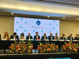 Luis Isaías Salazar Ramírez, presidente del Comité Técnico de Expo Guadalajara, informó que se espera cerrar con 690 eventos y una derrama económica superior a los 30 mil millones de pesos. EL INFORMADOR/ A. Navarro.