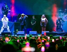 La agrupación demostró el cariño que sienten hacia su público tapatío en diversas ocasiones. EL INFORMADOR/ A. Navarro