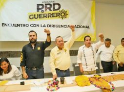 La dirigencia nacional del PRD se dio cita ayer en Guerrero. ESPECIAL