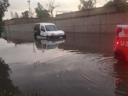 En algunas zonas, la inundación alcanzó hasta 50 centímetros. ESPECIAL/ Protección Civil