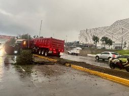 Al corte de las 10:00 horas la carga vehícular continuaba. ESPECIAL / POLICÍA VIAL