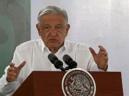 López Obrador recordó que el Gobierno de México demandó 600 millones de dólares al exsecretario de Seguridad del expresidente Felipe Calderón por actos de corrupción cometidos en México. EFE /  A. Cupul