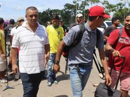 La contención de las autoridades mexicanas ha orillado a las personas migrantes a tomar rutas más peligrosas.EFE