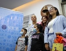 Paris realizó esta visita exprés a través de la firma Nice, la cual también tiene una fundación. EL INFORMADOR / H. Figueroa