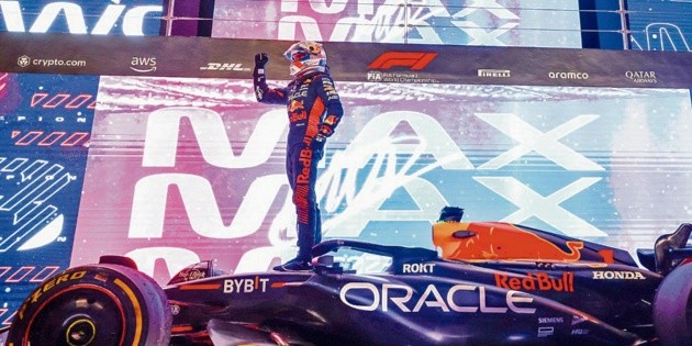 Max Verstappen, tres veces hist&oacute;rico