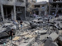 A las 6:30 horas, las sirenas de la ciudad de Ramat Gan sonaron para alertar a la población de un ataque con misiles. XINHUA / R. ABDELJAWAD