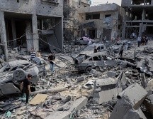 A las 6:30 horas, las sirenas de la ciudad de Ramat Gan sonaron para alertar a la población de un ataque con misiles. XINHUA / R. ABDELJAWAD